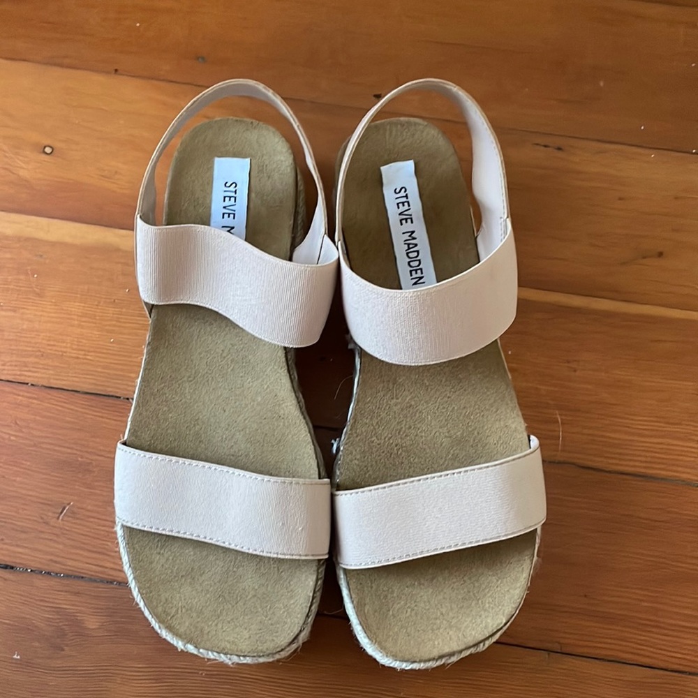 Steve Madden platform espadrilles